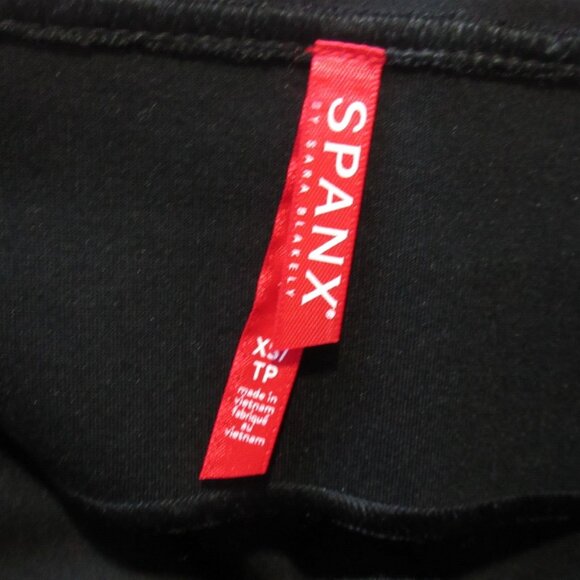 NWT SPANX Perfect Ponte Pencil in Classic Black Shaping Stretch Skirt XS - Picture 2 of 6